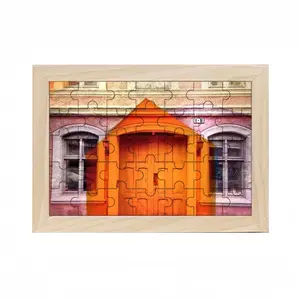 Orange Entrance Picture Frame Puzzle