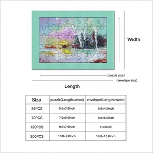 Moon Reflection Envelope Puzzle