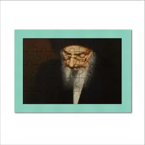 Portrait Of Rabbi Yehuda Ashlag Envelope Puzzle