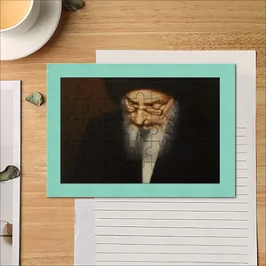 Portrait Of Rabbi Yehuda Ashlag Envelope Puzzle