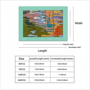 Reflections In Water 4 Envelope Puzzle