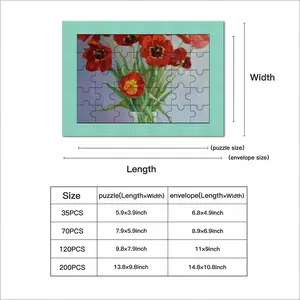 Tulips Envelope Puzzle