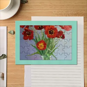 Tulips Envelope Puzzle