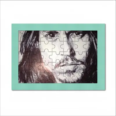 Johnny Depp Portrait Envelope Puzzle