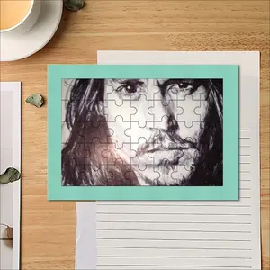 Johnny Depp Portrait Envelope Puzzle