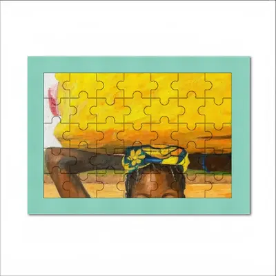 African Girls Envelope Puzzle