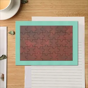 Burnt Red Clouds Envelope Puzzle