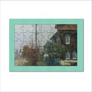 Autumn In Krasnoe On The Volga Envelope Puzzle