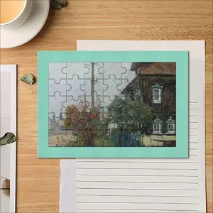 Autumn In Krasnoe On The Volga Envelope Puzzle