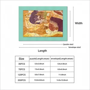 Tiger Rattlesnake Envelope Puzzle