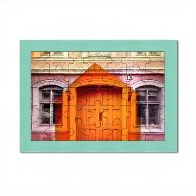 Orange Entrance Envelope Puzzle