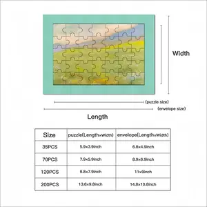 Flower Field Envelope Puzzle