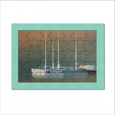 Sailboats F Envelope Puzzle