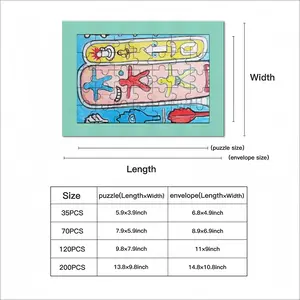 Self Portrait Envelope Puzzle