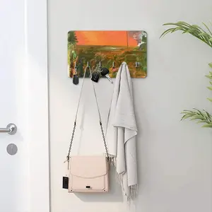 Forbidden Key & Bag Holder (Wall-mounted)