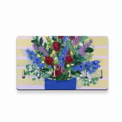 Blue Vase Key & Bag Holder (Wall-mounted)