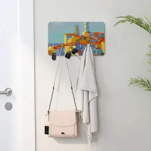 Oily Key & Bag Holder (Wall-mounted)