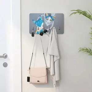 Meal V Key & Bag Holder (Wall-mounted)