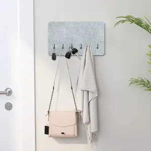 Silver Key & Bag Holder (Wall-mounted)