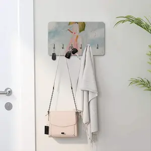 Lady Key & Bag Holder (Wall-mounted)