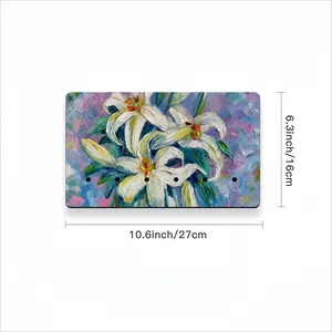 Lilies Key & Bag Holder (Wall-mounted)