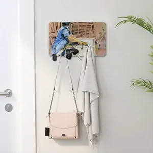 Daily Toils For Timber Key & Bag Holder (Wall-mounted)