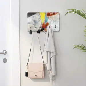 Heart Key & Bag Holder (Wall-mounted)