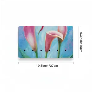 Calla Lilies Key & Bag Holder (Wall-mounted)