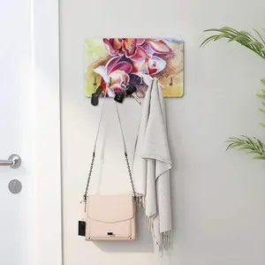 Orchid Key & Bag Holder (Wall-mounted)