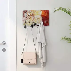 Roses Key & Bag Holder (Wall-mounted)