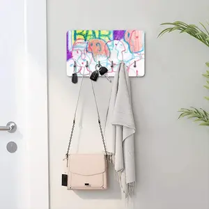 Everyday Micro-Scenes 020 Key & Bag Holder (Wall-mounted)