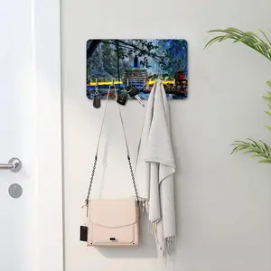 Floating Key & Bag Holder (Wall-mounted)