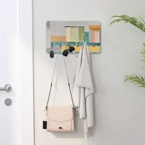 Yellow Carpet Key & Bag Holder (Wall-mounted)