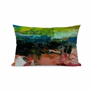 Colored Abstract Polyester Pillow (Rectangle, Multi-Size)