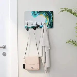 Barrel Wave Key & Bag Holder (Wall-mounted)