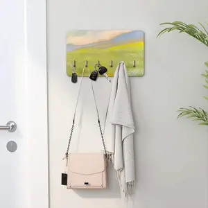 Flower Field Key & Bag Holder (Wall-mounted)