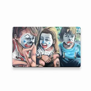 Clowns Key & Bag Holder (Wall-mounted)