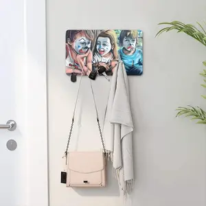 Clowns Key & Bag Holder (Wall-mounted)