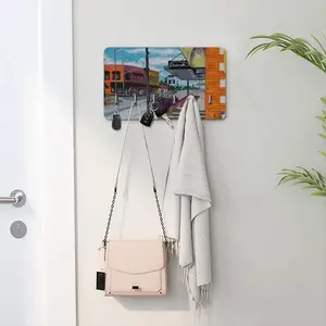 Heading North Key & Bag Holder (Wall-mounted)