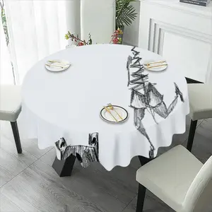 Angst Fear Tablecloth (Round)