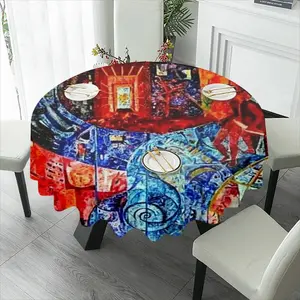 Ab9 Fragment Tablecloth (Round)