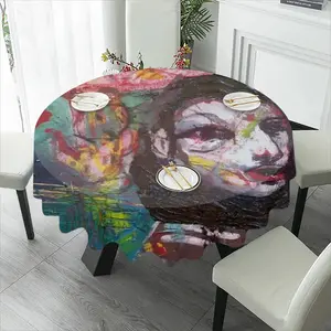 Visitation Tablecloth (Round)