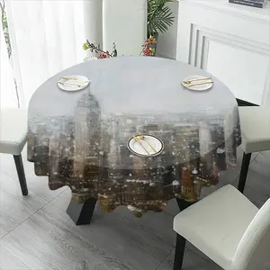 Spirit Of New York Tablecloth (Round)