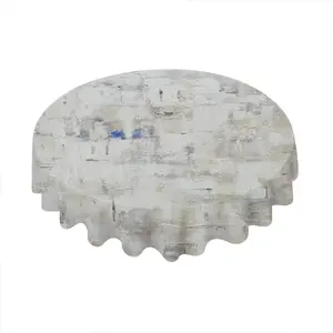 White Medina Tablecloth (Round)