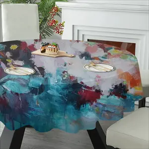 Infinte Garden 4 Tablecloth (Round)