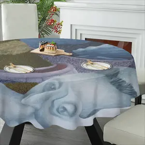 The Path Led Here Tablecloth (Round)