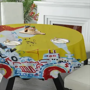 Covfefemobile Tablecloth (Round)