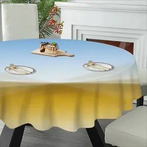 The Road Never Traveled Tablecloth (Round)