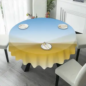 The Road Never Traveled Tablecloth (Round)