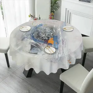 Scribbs D Tablecloth (Round)